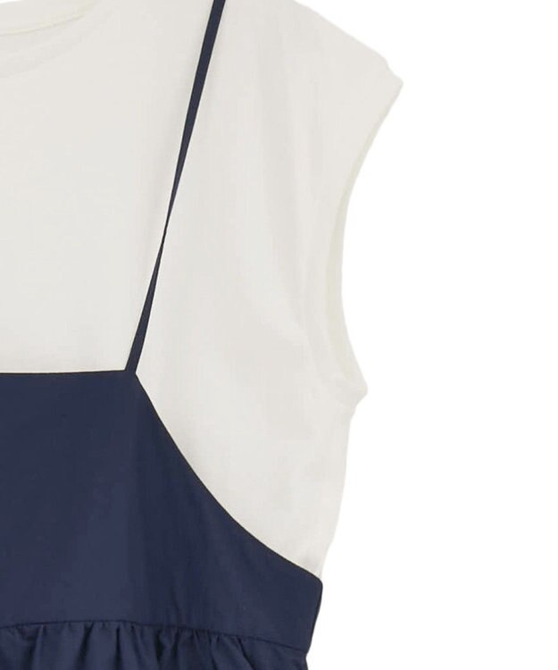 AMERICAN HOLIC 【2点SET】Tシャツ+キャミワンピース Black