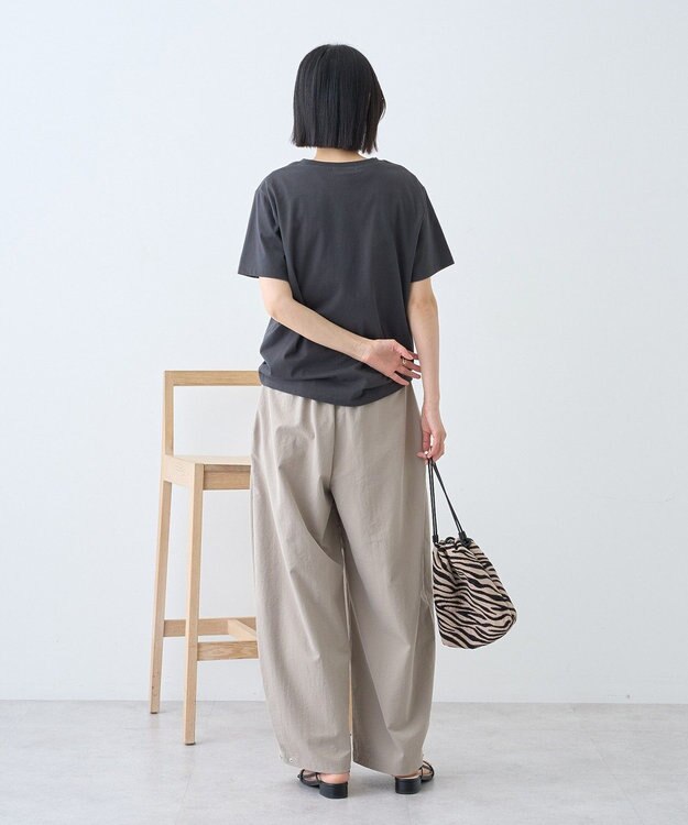 AMERICAN HOLIC フォト&レタリングプリントTシャツ Charcoal Gray