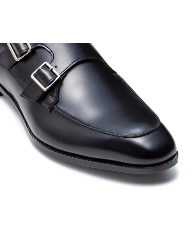 REGAL FOOT COMMUNITY 【リーガルドレス】27AL ダブルモンクモカ ビジネスシューズ ブラック