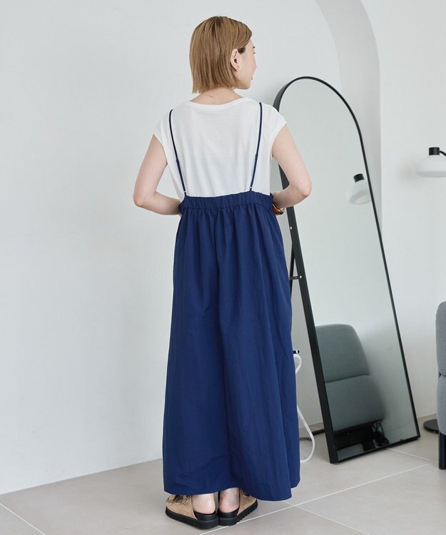 AMERICAN HOLIC 【2点SET】Tシャツ+キャミワンピース Black