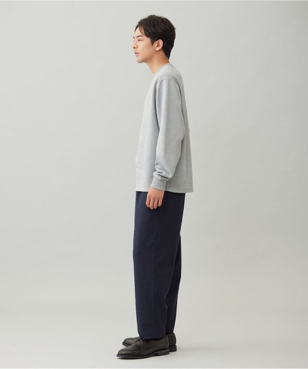 UNFILO MENS 【男女兼用】クリーンスエード クルー チャコール