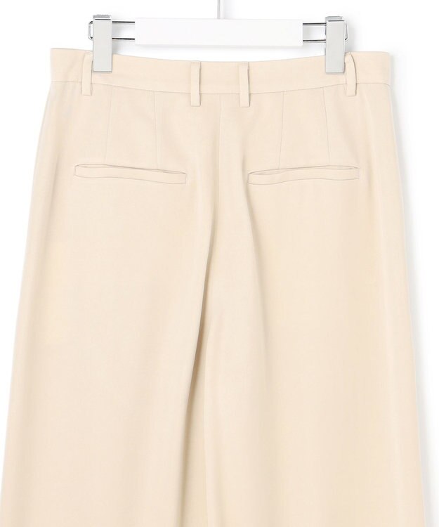 ICB L 【WEB＆一部店舗限定】BrightCupraSatin ワイドパンツ ベージュ