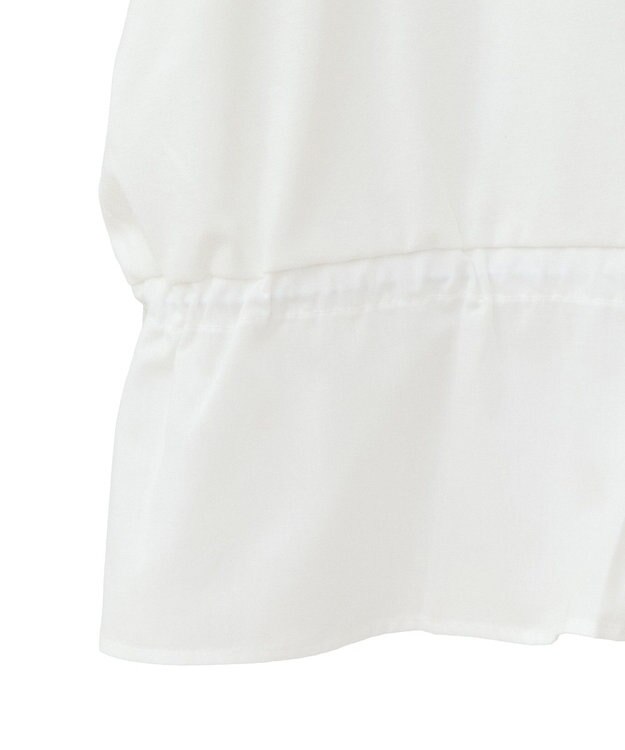 Green Parks ウエストドロストドッキングロゴプルオーバー Gray Mixture