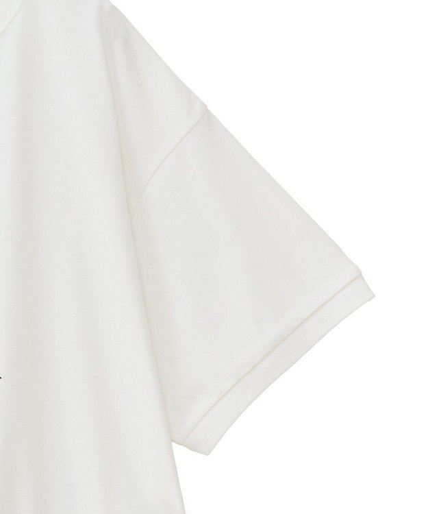 Green Parks ウエストドロストドッキングロゴプルオーバー Gray Mixture