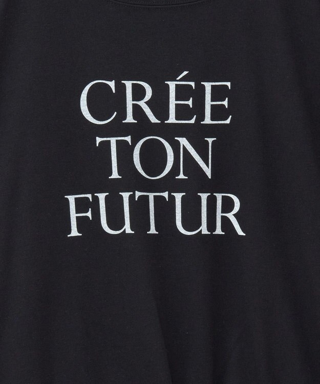 Green Parks ウエストドロストドッキングロゴプルオーバー Gray Mixture