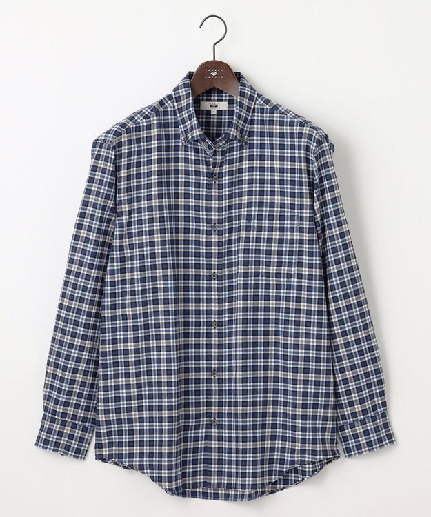 NOAH ネルシャツ SHIPS｜SHIPS: Shuttle notes レギュラーカラー オンブレ