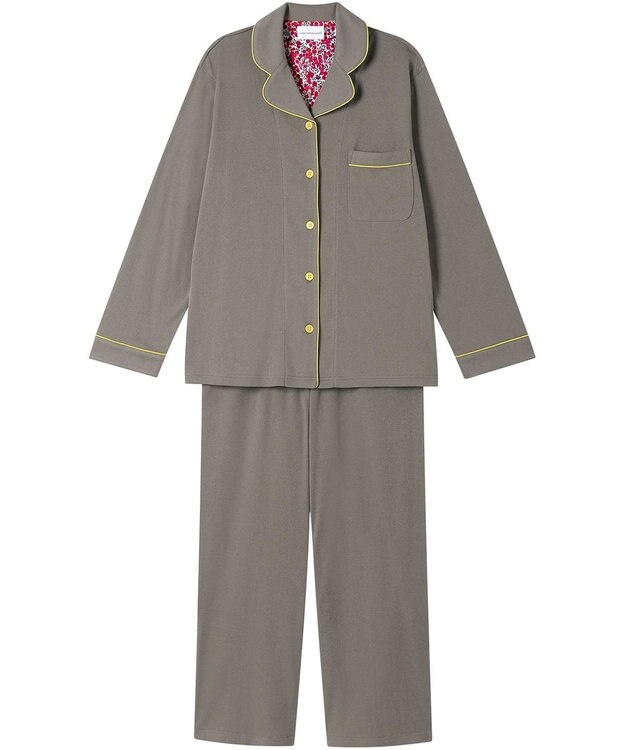 une nana cool 【綿100％】フライスパジャマ　ＭＡＤＥ　ＷＩＴＨ　ＬＩＢＥＲＴＹ　ＦＡＢＲＩＣ LG