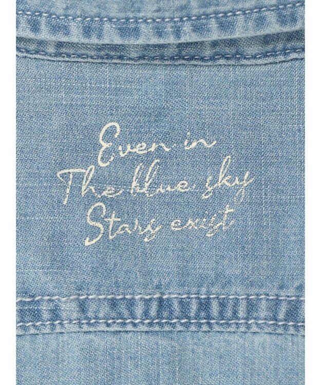 AMERICAN HOLIC Ｗポケットデニムシャツ Indigo