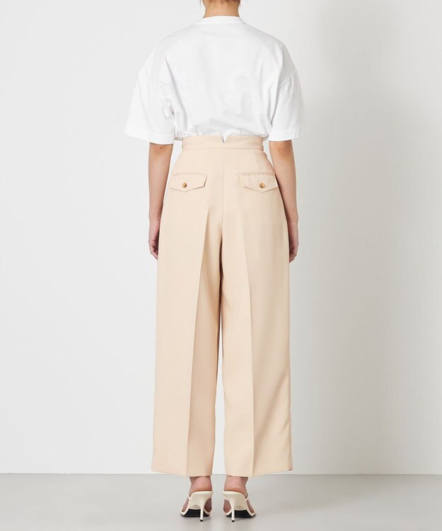 NAVE 【ReNAVE・セットアップ可/洗える/撥水加工】ホロウツイル パンツ ベージュ系