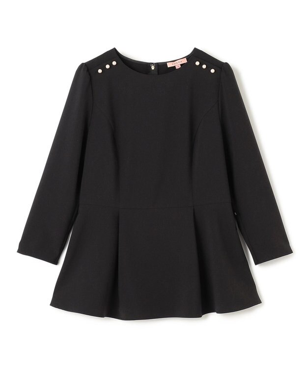 TOCCA 【消臭・撥水・洗える】FLY FREELY ブラウス ブラック系