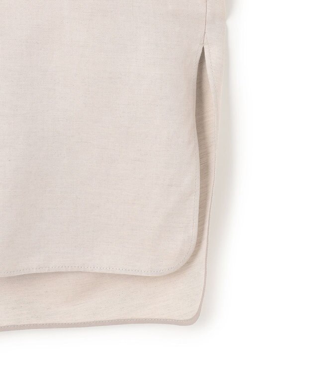 uncrave リヨセルライトリネン BIGシャツ フラックス