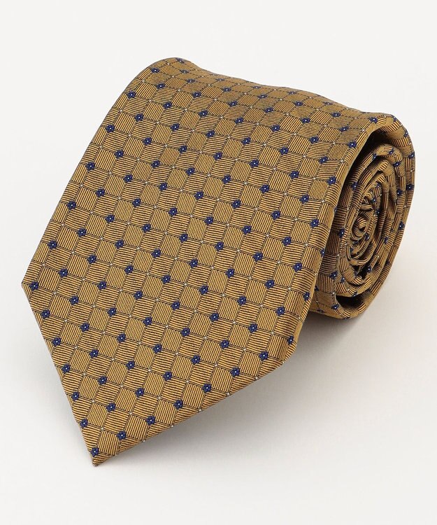 J.PRESS MEN 【VINTAGE JACQUARD COLLECTION】小紋柄 ネクタイ ダークブラウン系7