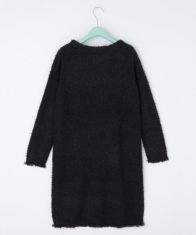 TOCCA 【洗える！】UNSNARL TWEED ドレス ブラック系