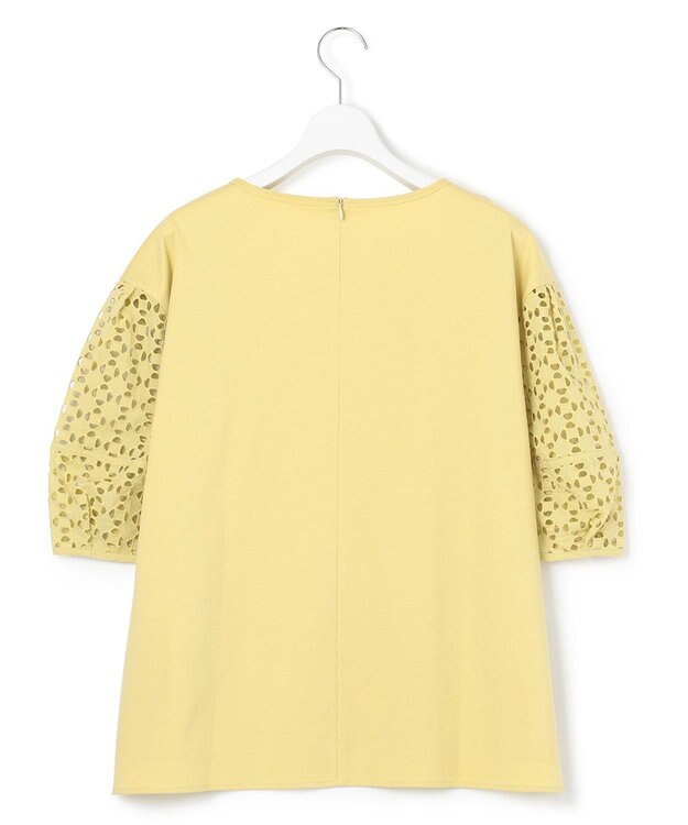 23区 【好評につき新色追加】アイレットジャージー カットソー イエロー系