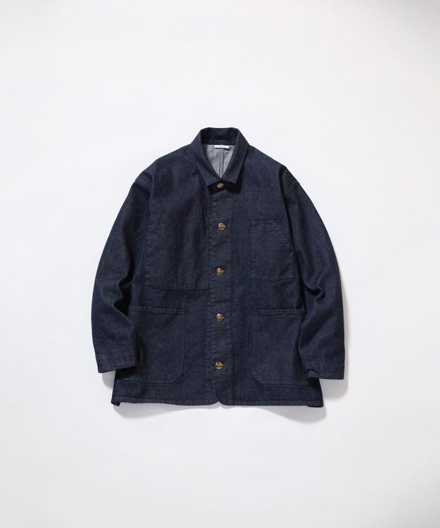 LENO COVERALL JACKET [UNISEX] カバーオールジャケット INDIGO