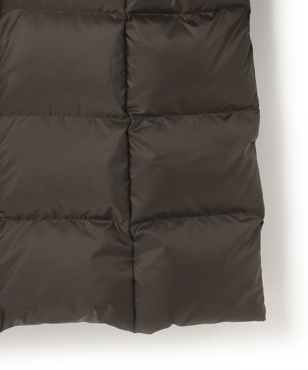 23区 S 【洗える】シレータフタ ロング ダウンコート ダークブラウン系