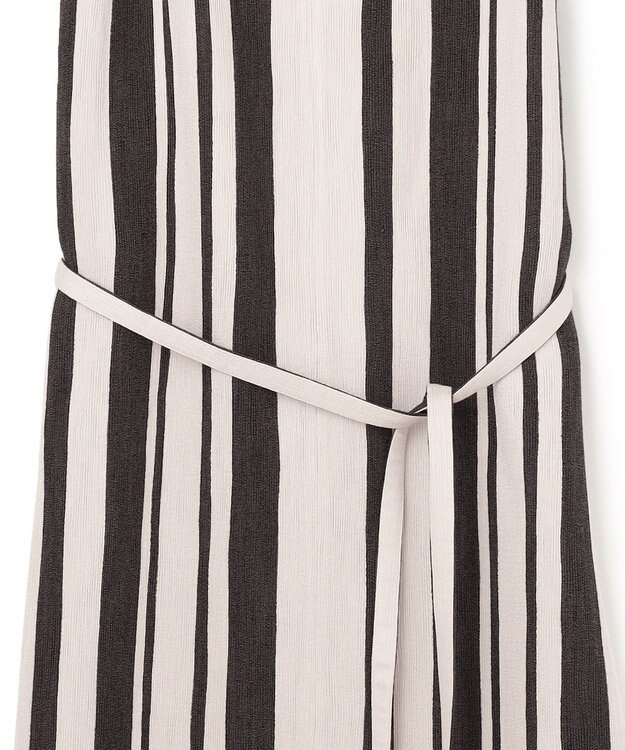 JOSEPH ジョゼフストライプ　ドレス Oyster White/ Black