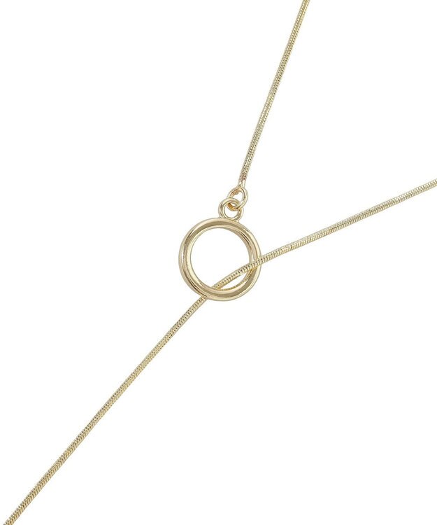 AMERICAN HOLIC コイントップY字ネックレス Gold