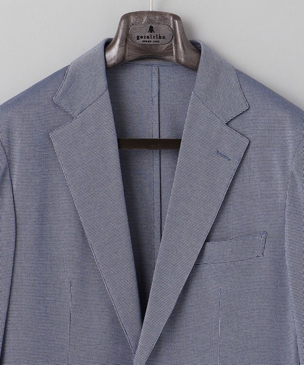 GOTAIRIKU 【ドライタッチ】カーディガンジャケット ブルー系8