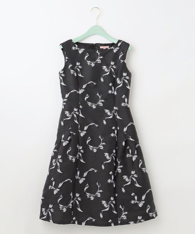 TOCCA 【洗える】RIBBON WALTZ ドレス ブラック系