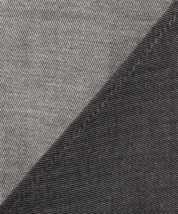 BEIGE， 【S-size】POMEGRANATE / カシュクールブラウス Chambray Black