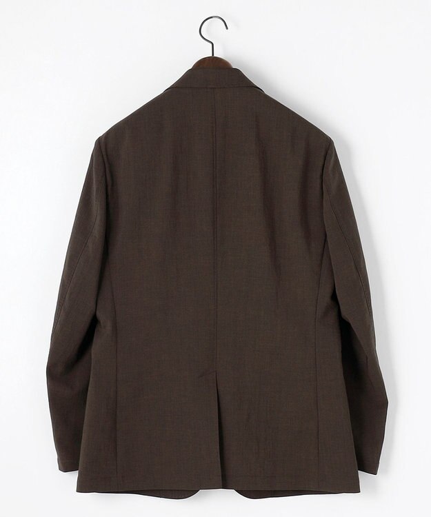 JOSEPH ABBOUD クールビズ【キングサイズ・洗える/軽量/清涼/ストレッチ】ハイツイストドライストレッチ ジャケット ダークブラウン系