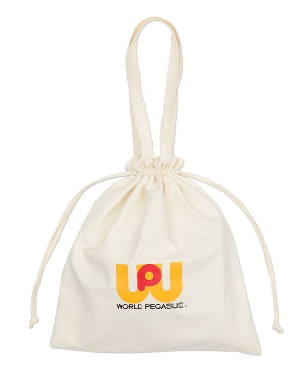 WEGO 【SCHOOLITEM】ワールドペガサスコラボマルチキンチャク オフホワイト