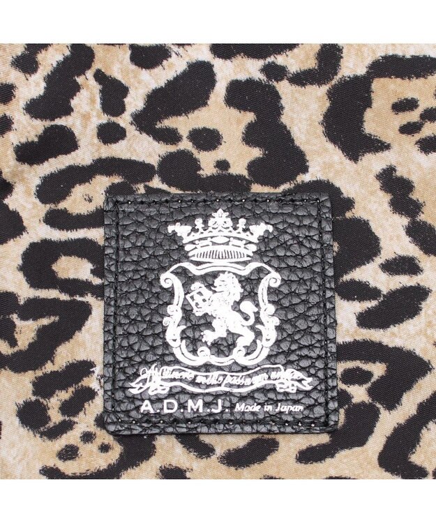 A.D.M.J. 【ナイロン】オリタタミバッグL LEOPARD