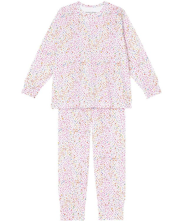 tsumori chisato SLEEP パジャマ　長袖　長ズボン  ルームウエア  綿100%　/ワコール　UDX549 アイボリー