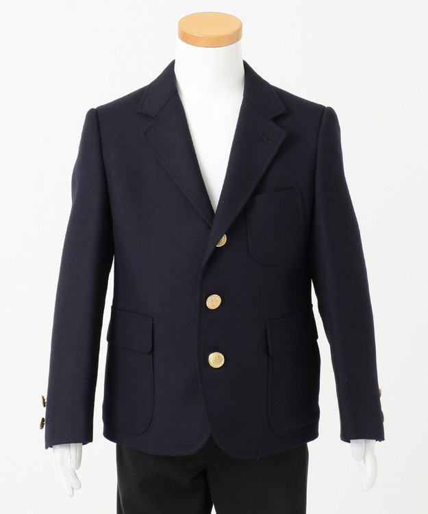 J.PRESS KIDS 【120-130cm】ウールサージ ブレザー ネイビー系