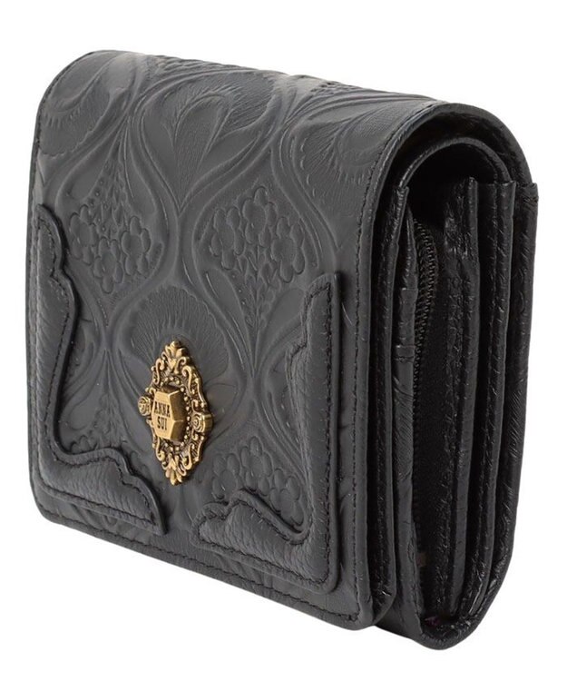 ANNA SUI ノヴァ BOX二つ折り財布 クロ