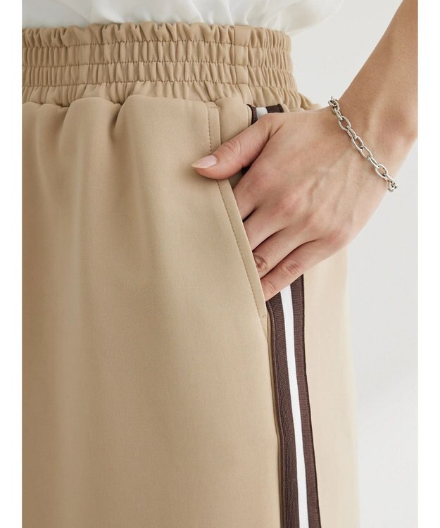 Green Parks ・Ｄｏｕｂｌｅ　Ｆｌａｇｓ　トラックスカート Beige