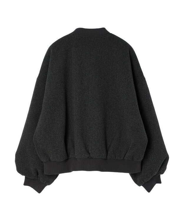 Green Parks ・ＥＬＥＮＣＡＲＥ　ＤＵＥ　ウールライクブルゾン Charcoal Gray