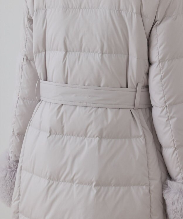 GRACE CONTINENTAL ファーカラーロングダウン キナリ