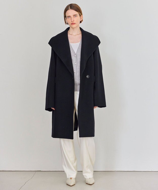 BEIGE， BOSQUET / ウールカービータックパンツ Ecru