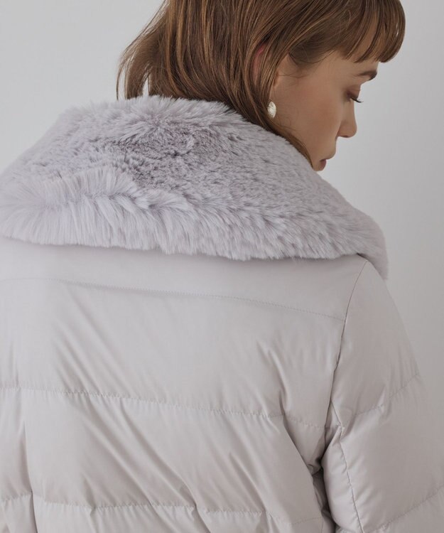 GRACE CONTINENTAL ファーカラーロングダウン キナリ