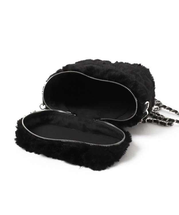 WEGO ファーバニティショルダー ブラック