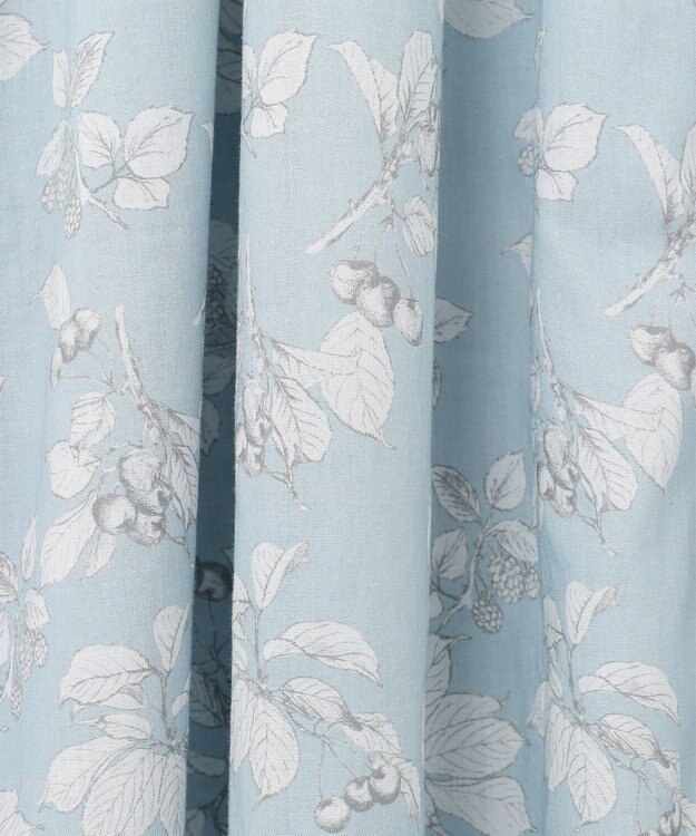 ANY 【手洗い可能】レトロギャザーワンピース サックス