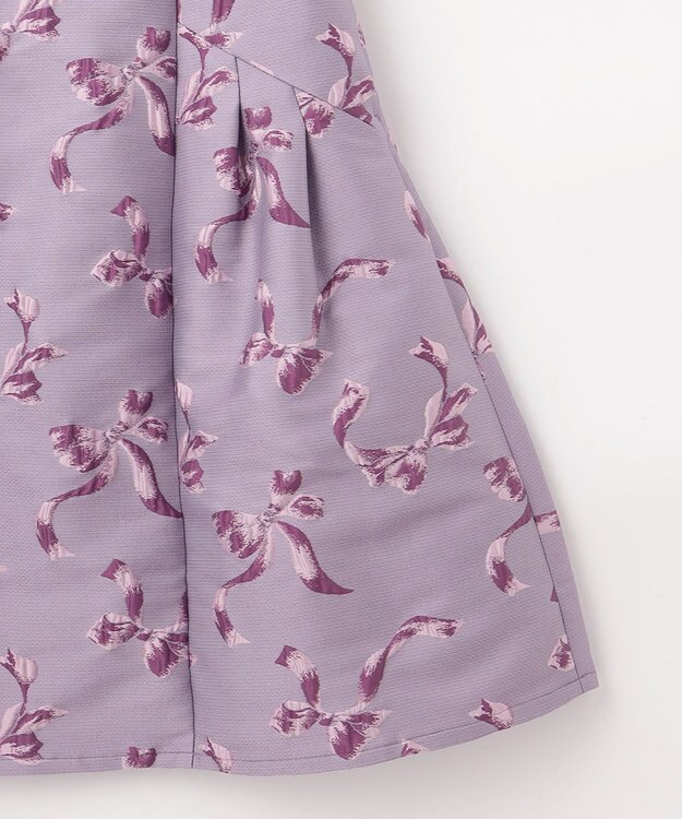 TOCCA 【洗える】RIBBON WALTZ ドレス ライラック系