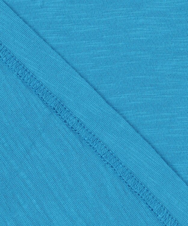 JOSEPH ABBOUD MOUNTAIN 【SPACE／UNISEX】オーガニックコットン ロゴＴシャツ ターコイズブルー系