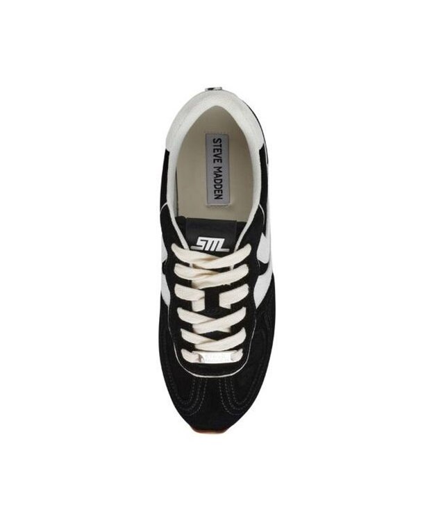 STEVE MADDEN ABBI-SMクラシックラインスニーカー ブラック