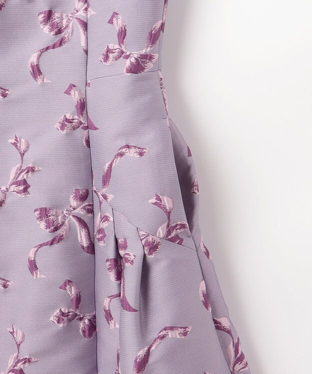 TOCCA 【洗える】RIBBON WALTZ ドレス ライラック系