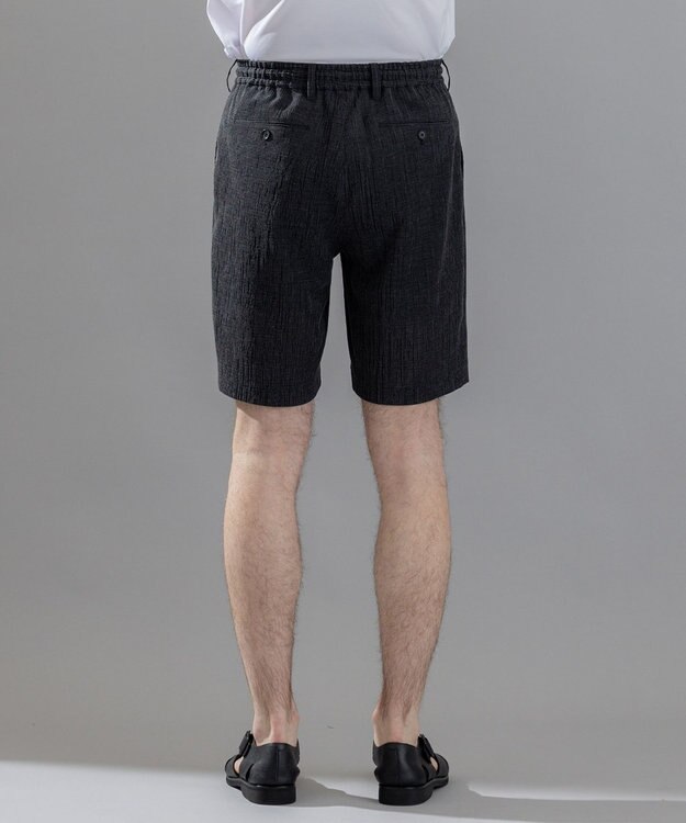 JOSEPH HOMME 新素材【通気性/洗える/ストレッチ】トリコワッシャーストレッチ　ショートパンツ/ BERMUDA グレー系