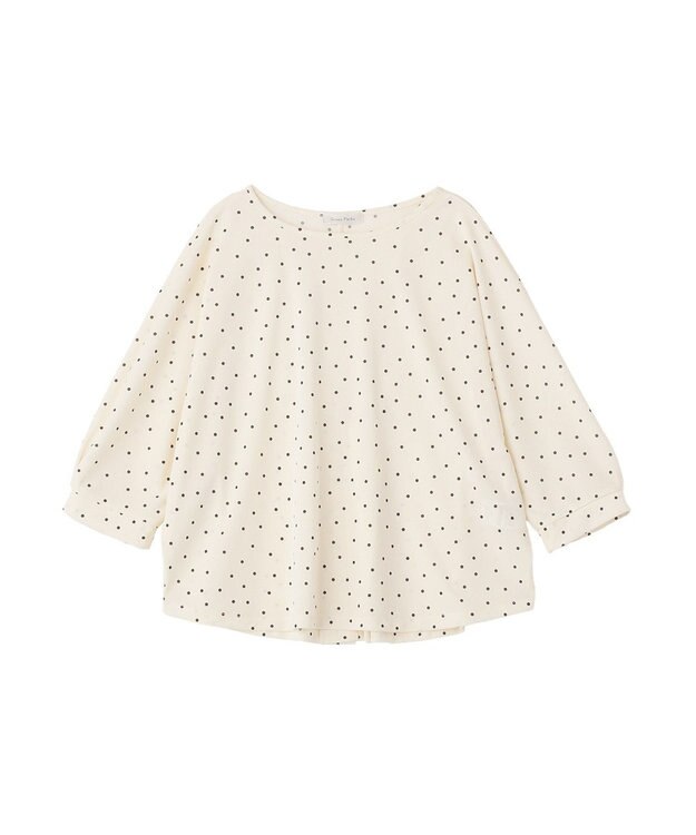 Green Parks 【優秀ブラウス】マルチ機能バックデザインブラウス Dot