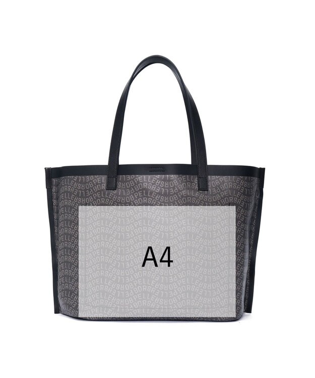 PELLE BORSA ミディアムトート Grise グリーズ 9111 ブラック