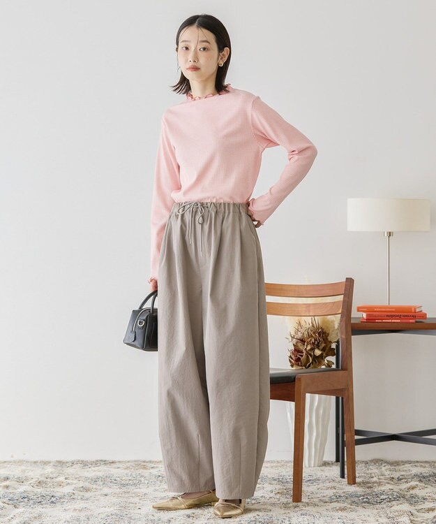 AMERICAN HOLIC 針抜きテレコカットプルオーバー Orange