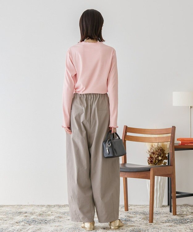 AMERICAN HOLIC 針抜きテレコカットプルオーバー Orange