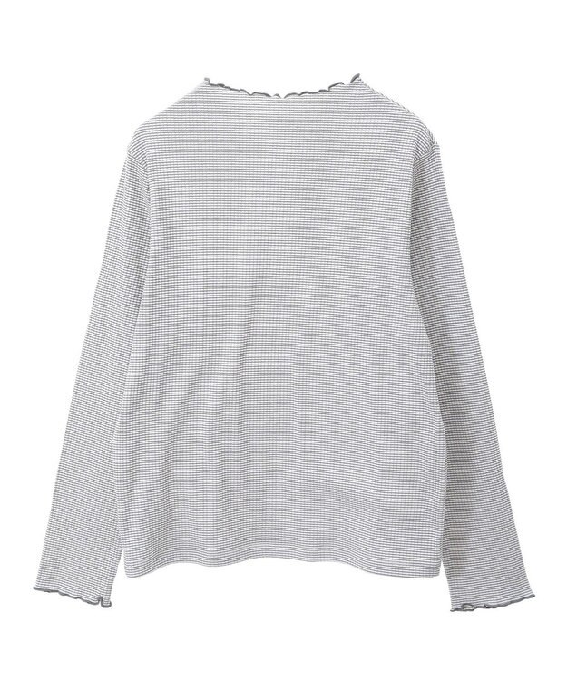 AMERICAN HOLIC 針抜きテレコカットプルオーバー Gray