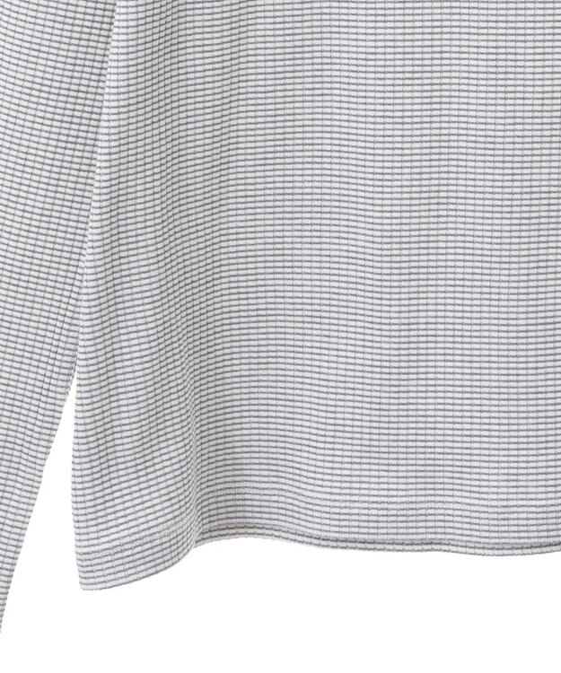 AMERICAN HOLIC 針抜きテレコカットプルオーバー Gray