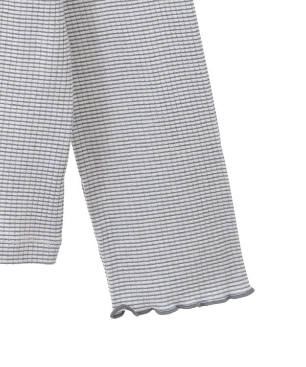 AMERICAN HOLIC 針抜きテレコカットプルオーバー Gray